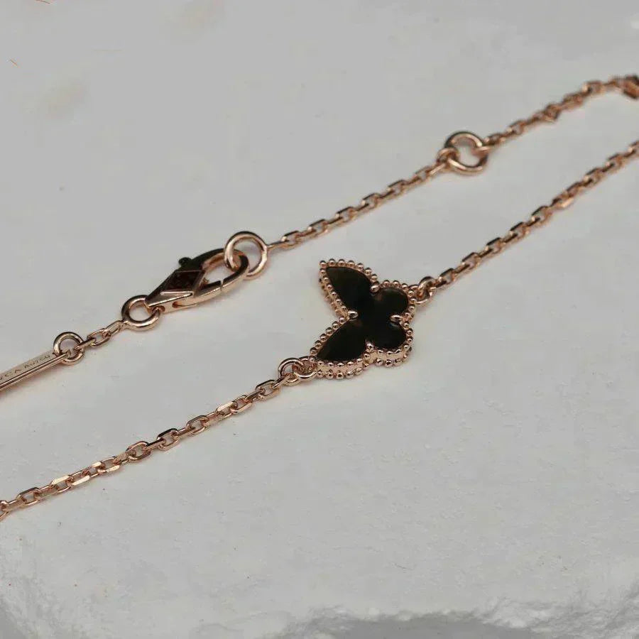 [BloomBling]BUTTERFLY ONYX  BUTTERFLY BRACELET