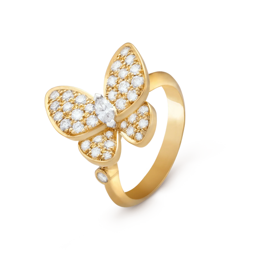 [BloomBling]BUTTERFLY DIAMOND RING