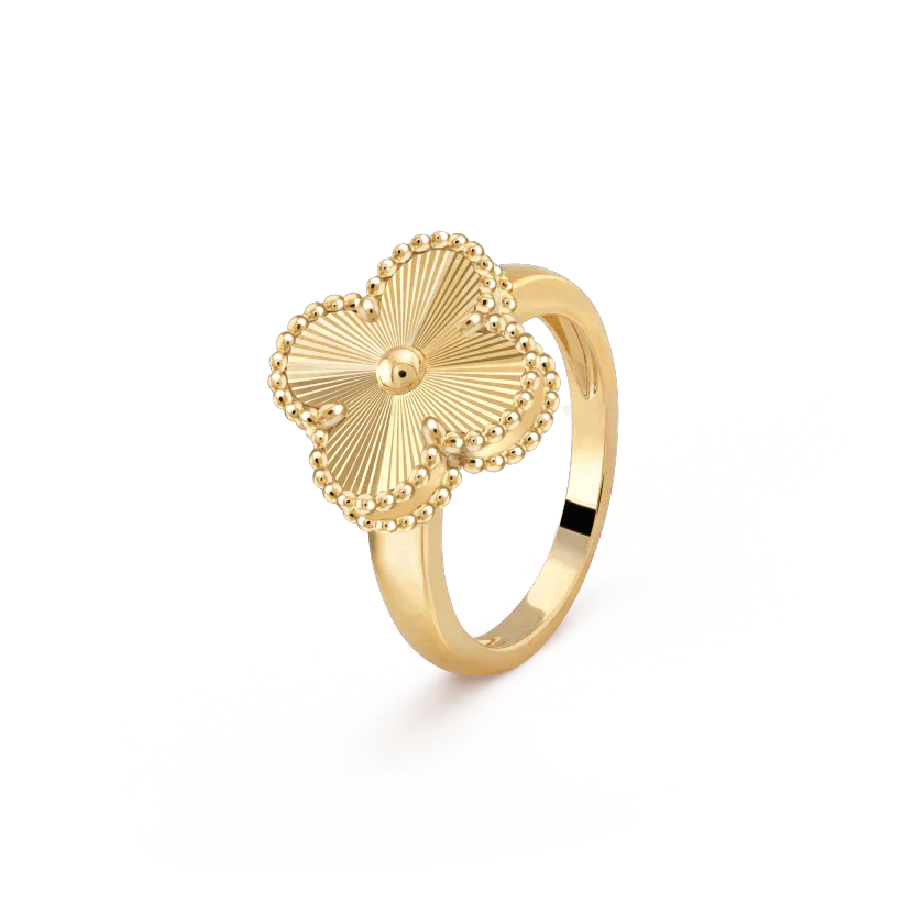 [BloomBling]CLOVER GOLD RING