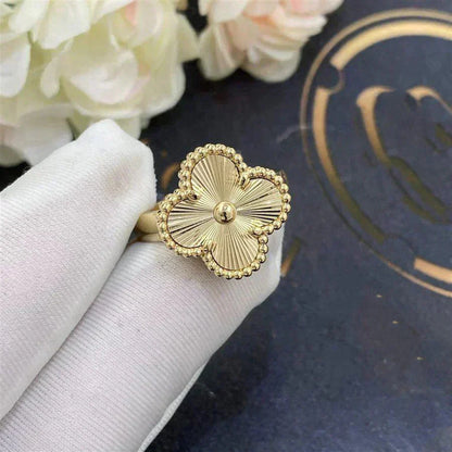 [BloomBling]CLOVER GOLD RING