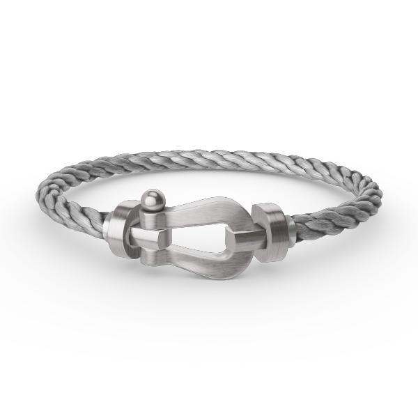 [BloomBling]FORCE LARGE HORSESHOE NO DIAMOND BRACELET SILVER