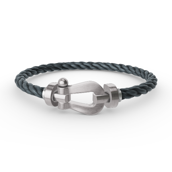 [BloomBling]FORCE LARGE HORSESHOE NO DIAMOND BRACELET SILVER