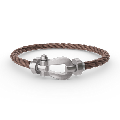 [BloomBling]FORCE LARGE HORSESHOE NO DIAMOND BRACELET SILVER
