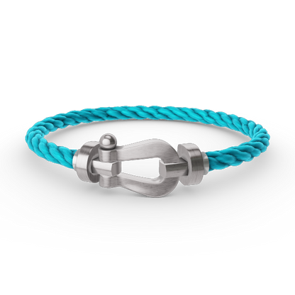 [BloomBling]FORCE LARGE HORSESHOE NO DIAMOND BRACELET SILVER