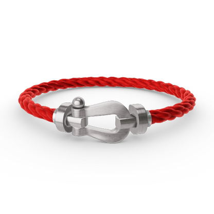 [BloomBling]FORCE LARGE HORSESHOE NO DIAMOND BRACELET SILVER