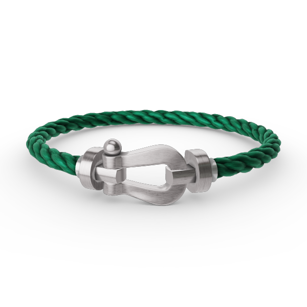 [BloomBling]FORCE LARGE HORSESHOE NO DIAMOND BRACELET SILVER
