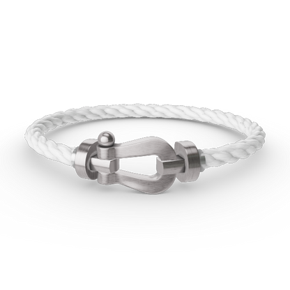 [BloomBling]FORCE LARGE HORSESHOE NO DIAMOND BRACELET SILVER