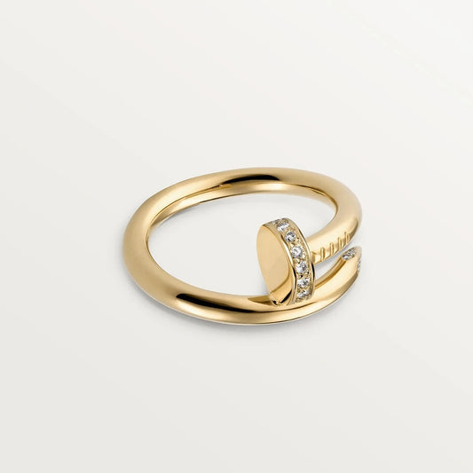 [BloomBling]JUSTE RING 2.65MM GOLD DIAMOND