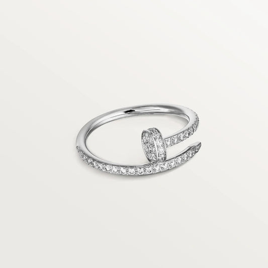 [BloomBling]JUSTE RING 1.8MM SILVER DIAMONDS